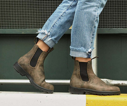 Blundstone 1351 WOMEN'S ORIGINALS HIGH TOP BOOTS Rustic Brown