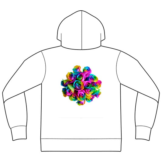 Unisex Sponge Fleece Drop Shoulder Hoodie Sweatshirt