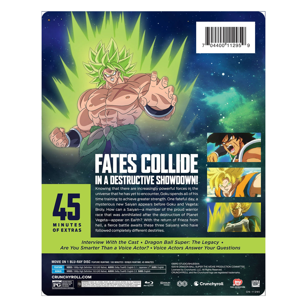 Dragon Ball Super: Broly - The Movie - SteelBook - Blu-ray