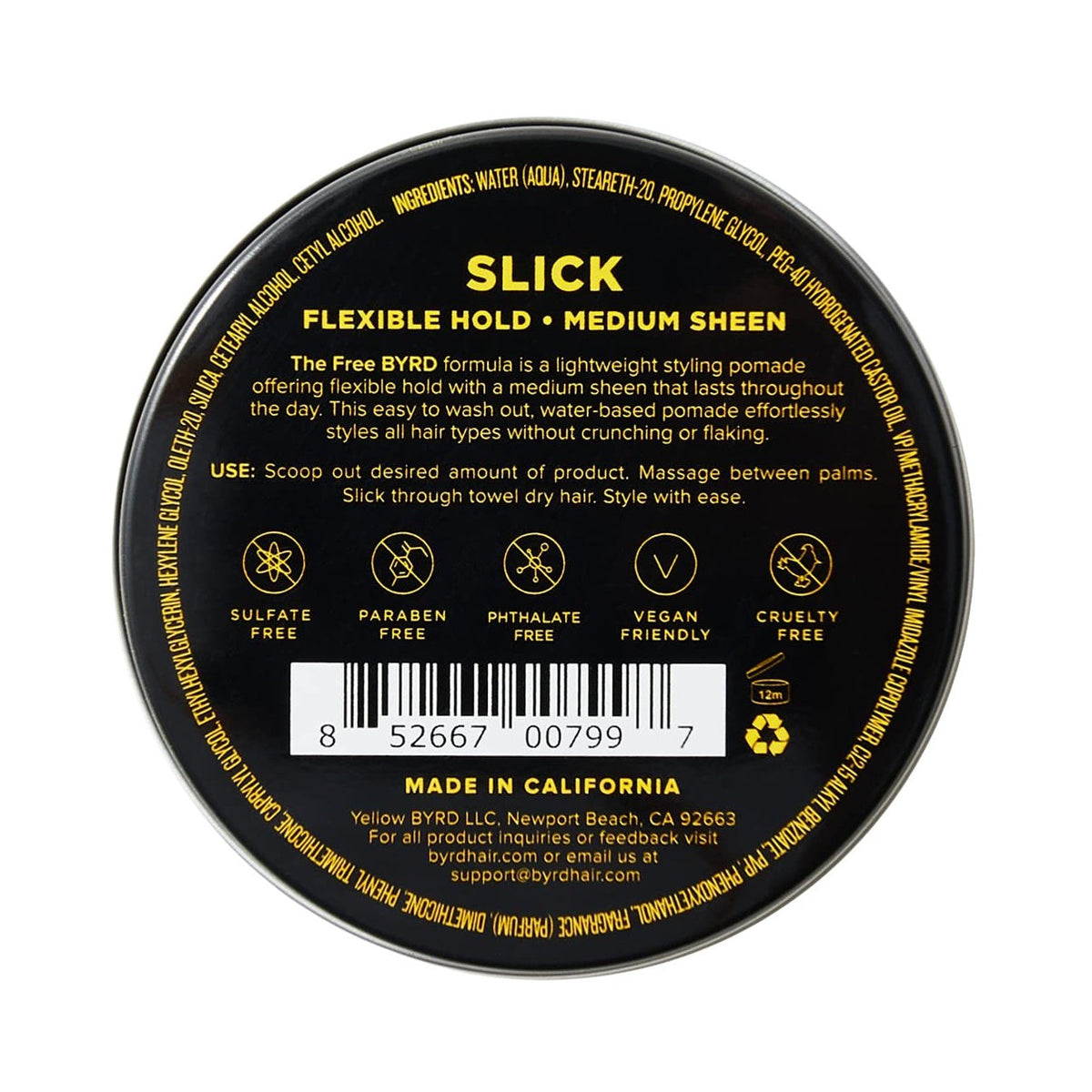 BYRD Slick Pomade