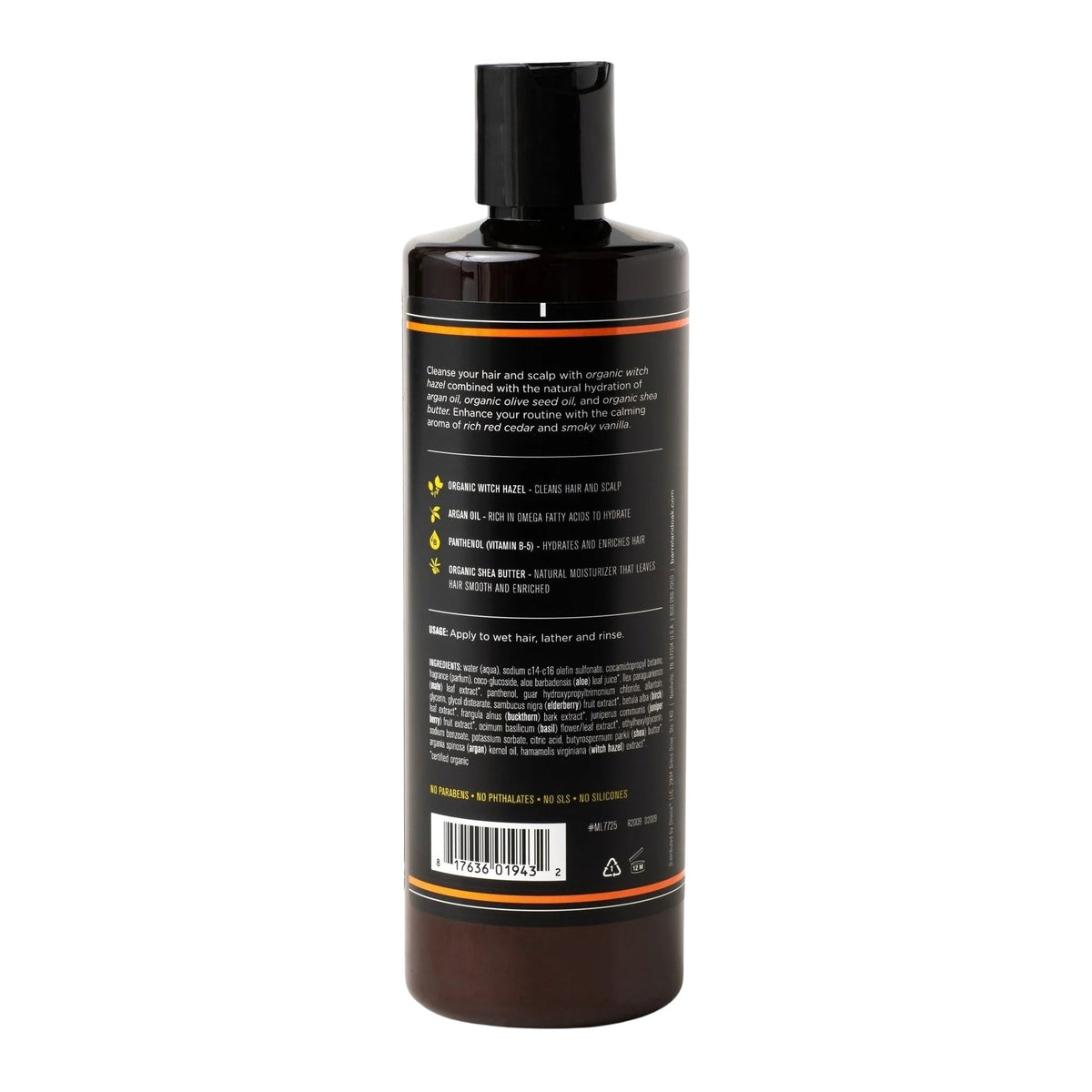 Barrel & Oak 2-in-1 Shampoo & Conditioner Bourbon Cedar
