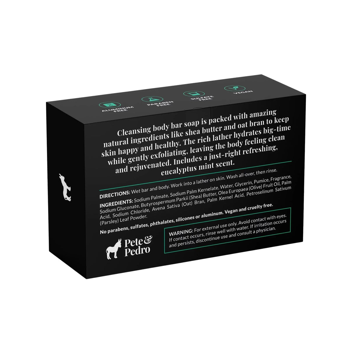 Pete & Pedro FRESH Natural Body Bar Soap