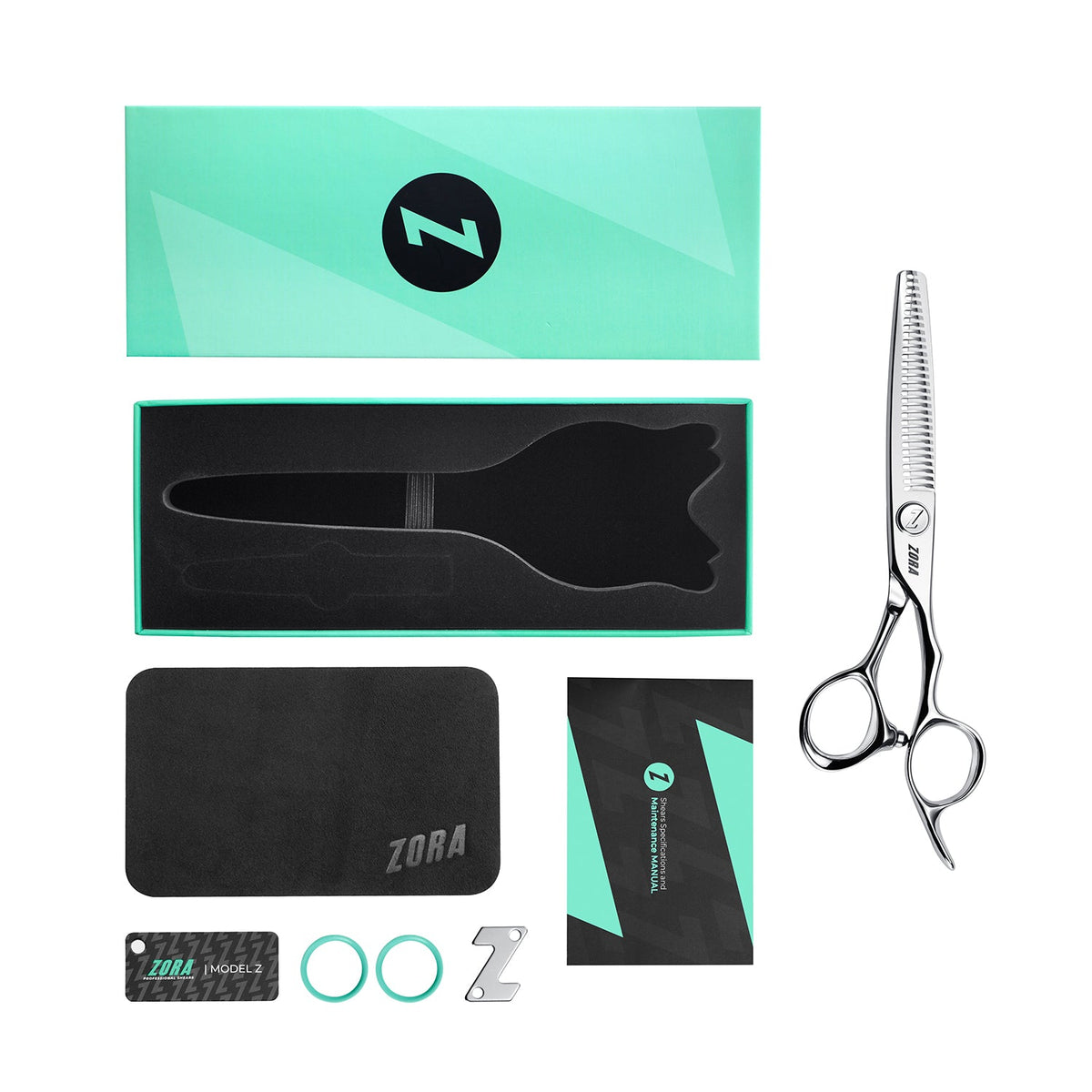 Zora Hair Texturizing Shear - Model Z Blender Z-630 - 6.60