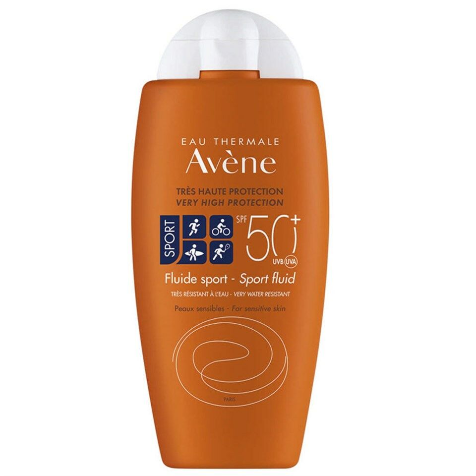 Avene Fluid Sport Sunscreen Cream SPF 50 100 ml
