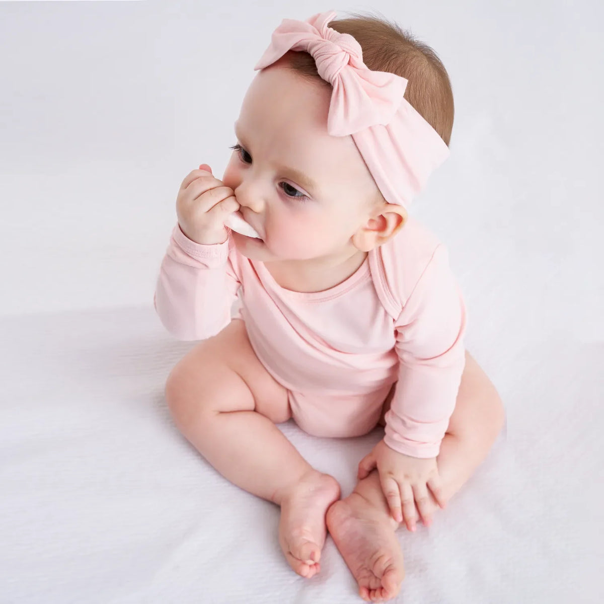 Bamboo Baby Bodysuit in Mary Rose