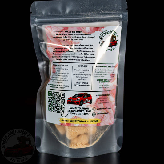 Pup-Ornaut Freeze-Dried Dog Ice Cream: Pumpkin & Apple