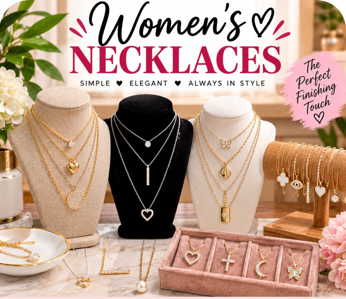 Women’s necklaces and Bracelets