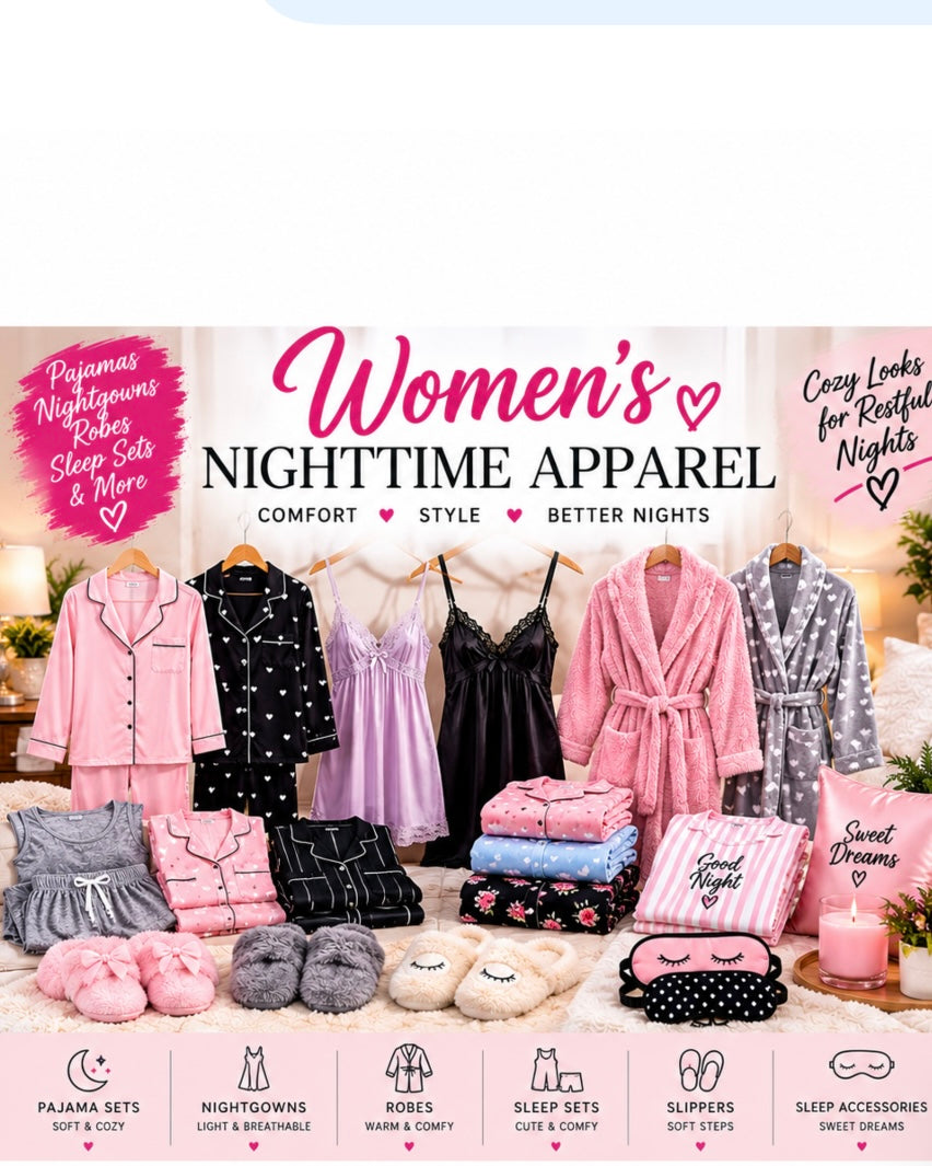 Women’s nighttime apparel