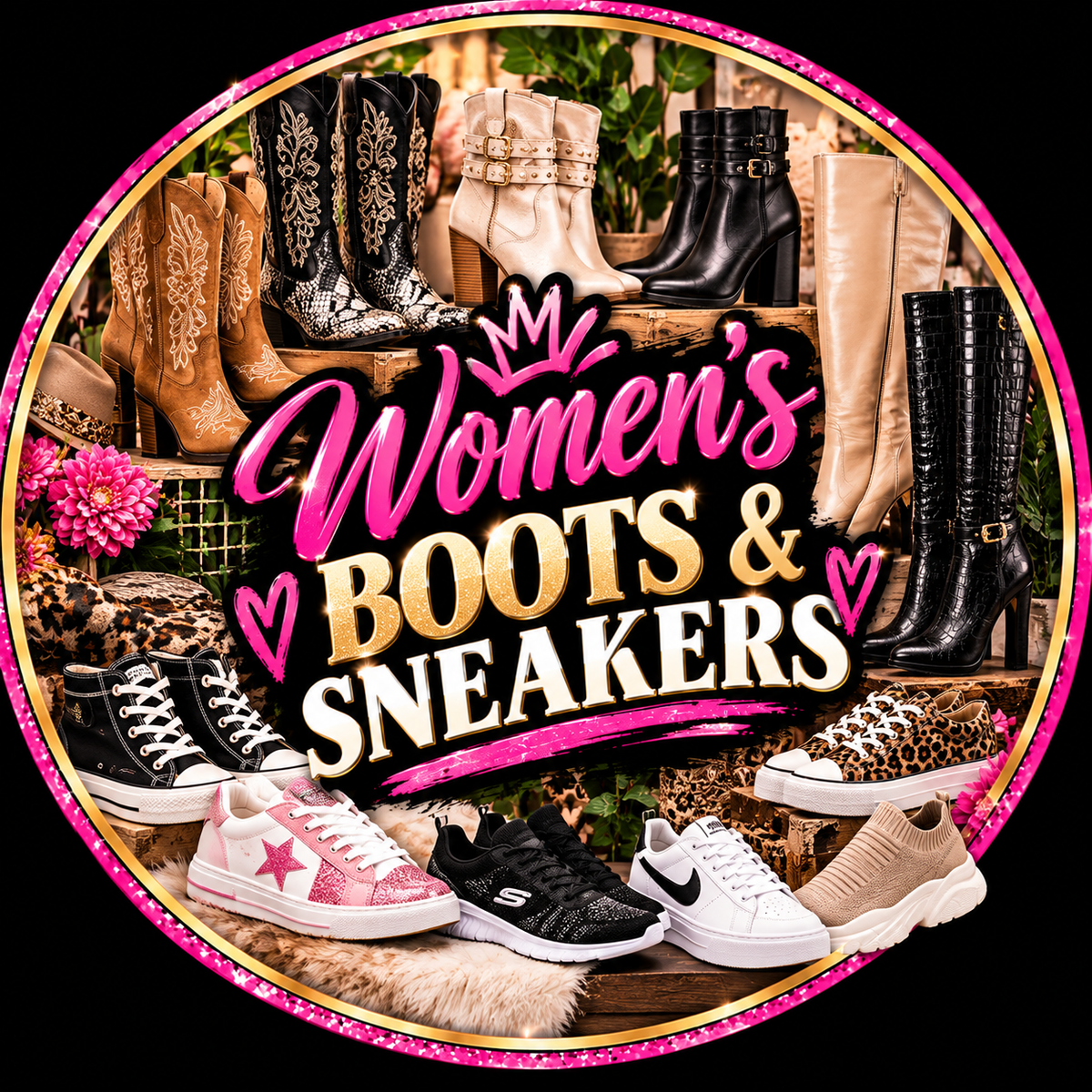 Women’s boots and sneakers