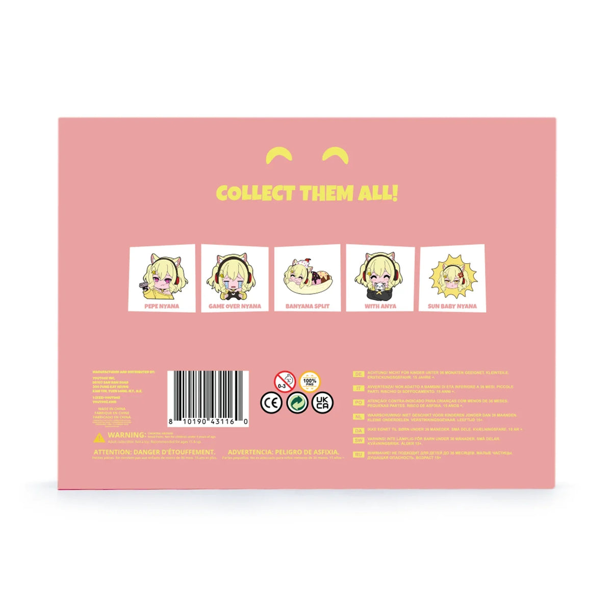 Nyana Banyana Pin Set