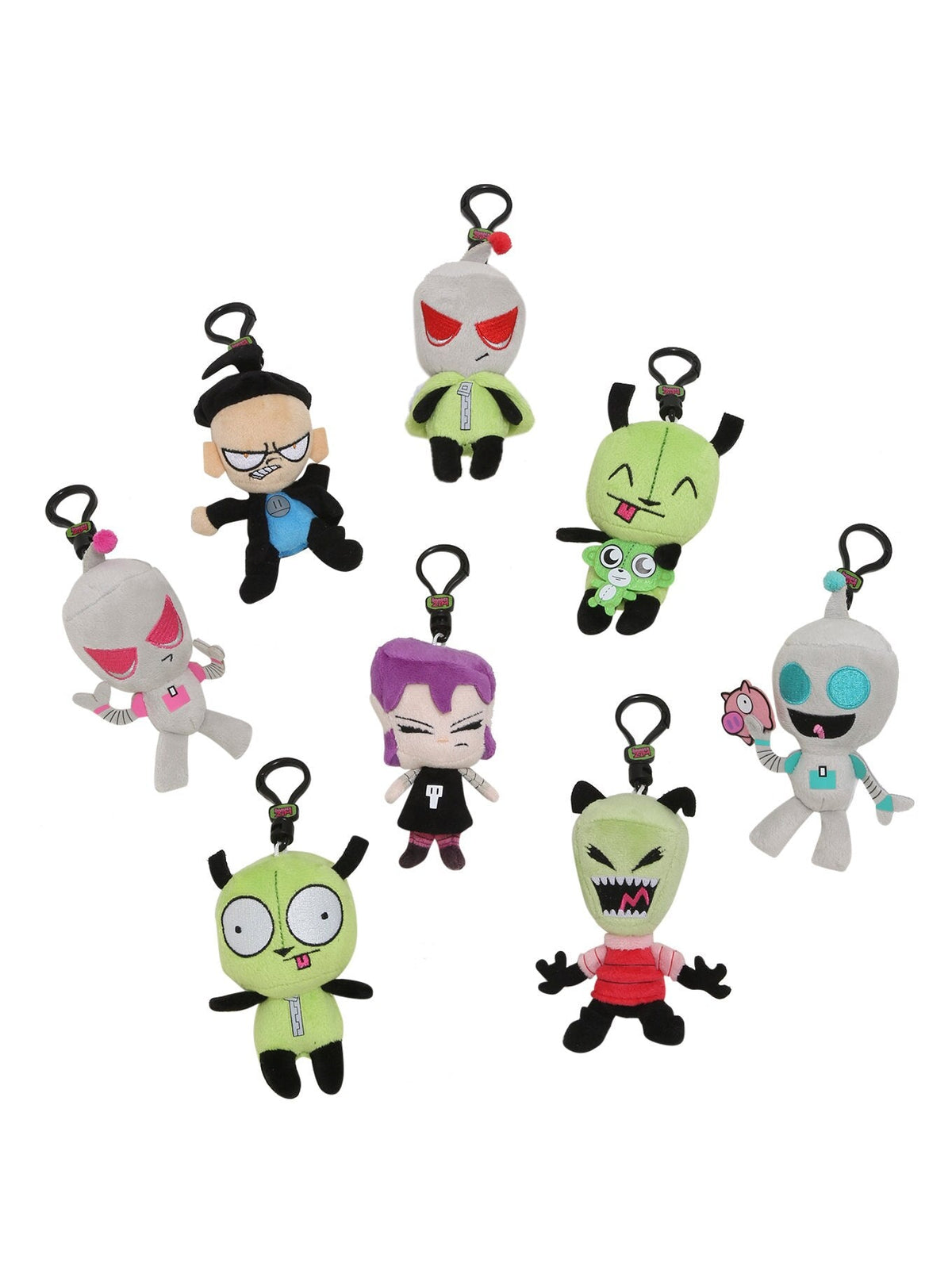 Plush Clips - Invader Zim