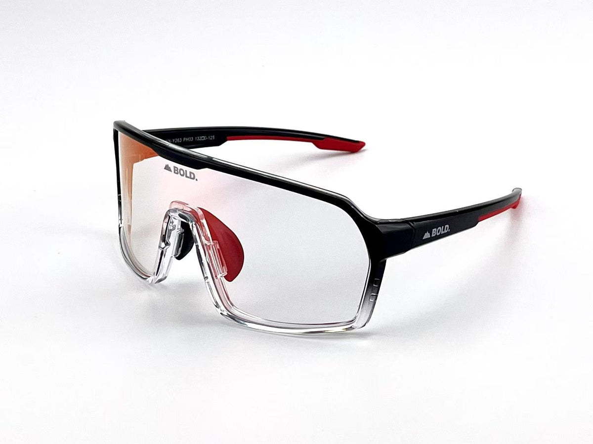 BOLD Drift Photochromic Sunglasses — MTB, Ski & Lifestyle Eyewear