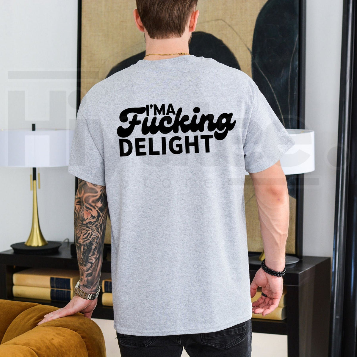 I'm Fucking Delight T-Shirt – Funny Sarcastic Quote Graphic Tee
