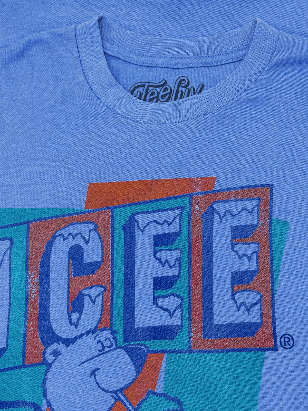 ICEE Polar Bear Logo T-Shirt - Blue