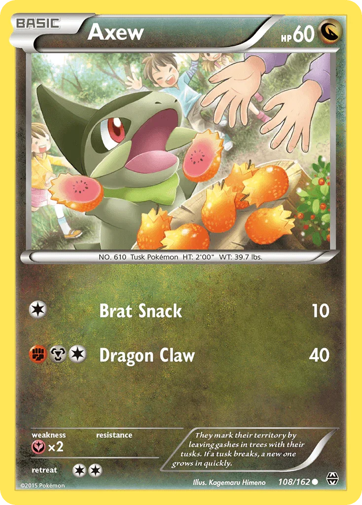 Axew (108/162) [XY: BREAKthrough]