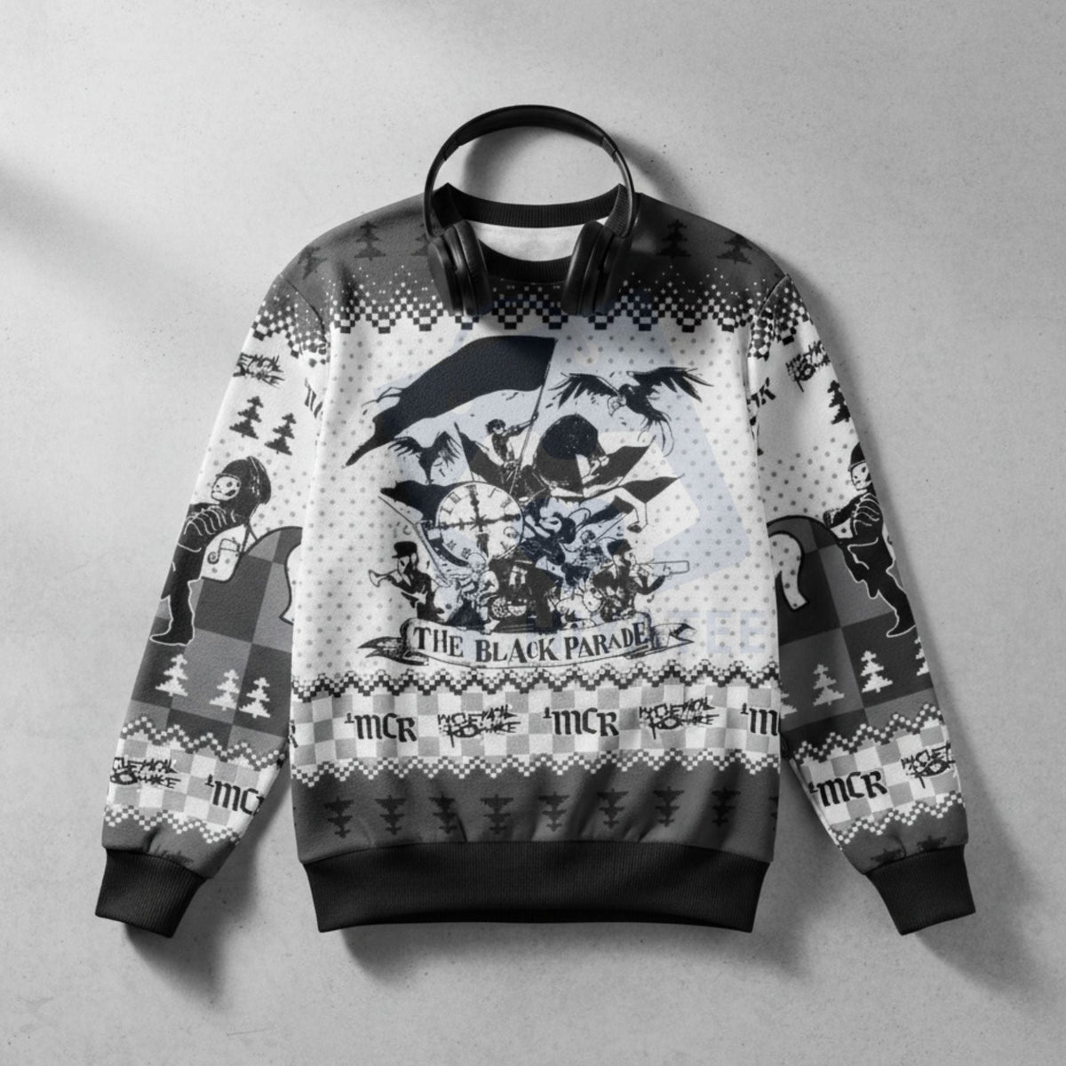 MCR The Black Parade Ugly Sweater – Emo Christmas & Vintage Punk Holiday Gift