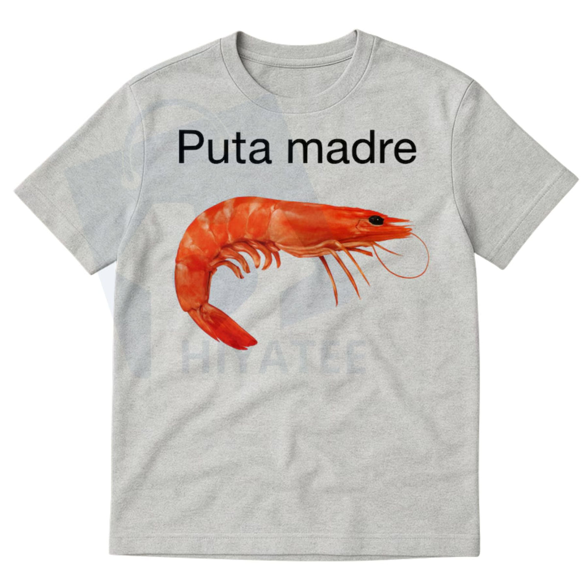 Unhinged Shrimp Meme Graphic Tee – Absurdist Internet Humor Viral Shrimp Joke Shirt