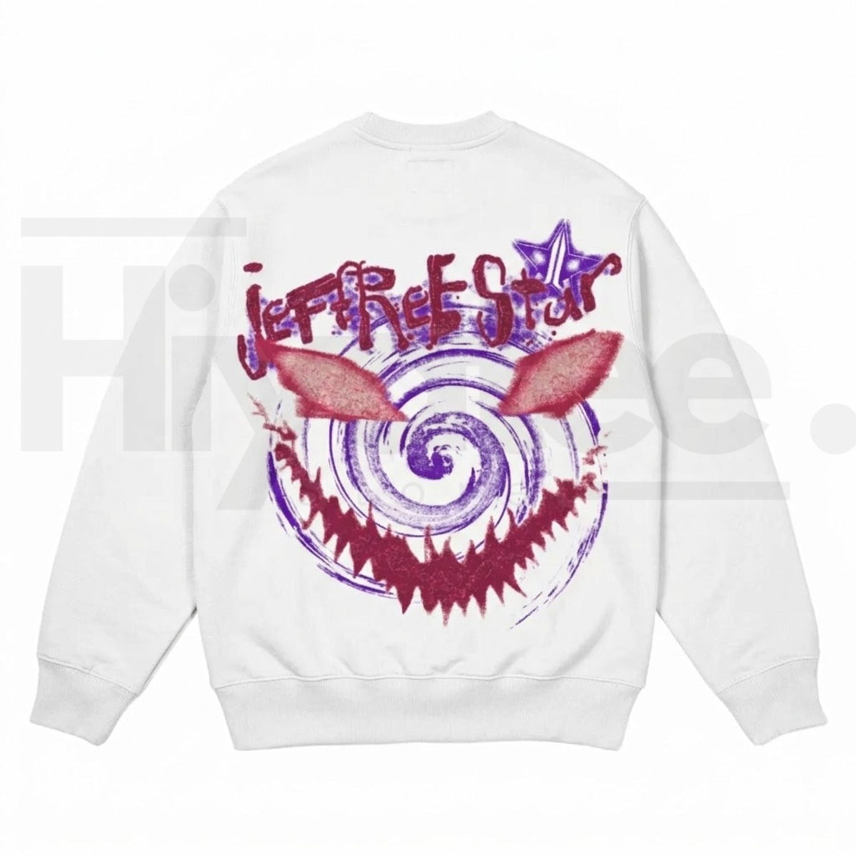 Jeffree Star Sinister Smile Crewneck | Bold Graphic Streetwear Sweatshirt