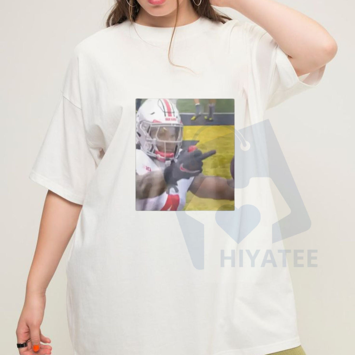 Jeremiah Smith Flips Off Michigan Fan T-Shirt – Football Tee Gift for Unisex