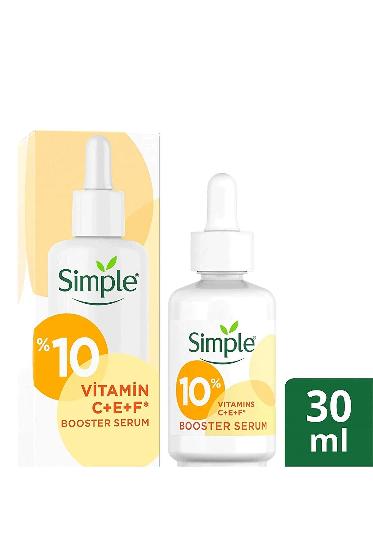 Simple Booster Serum 10% Vitamin C+F+E 30 ml