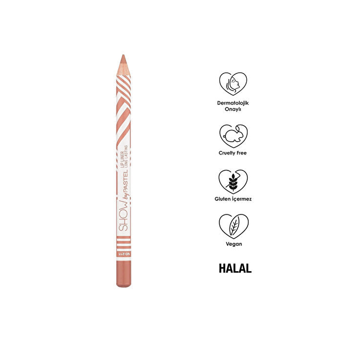 Pastel Show By Pastel Lip Liner 211 1.14g