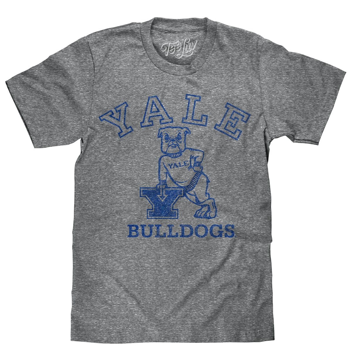 Yale University Bulldogs Logo T-Shirt - Gray