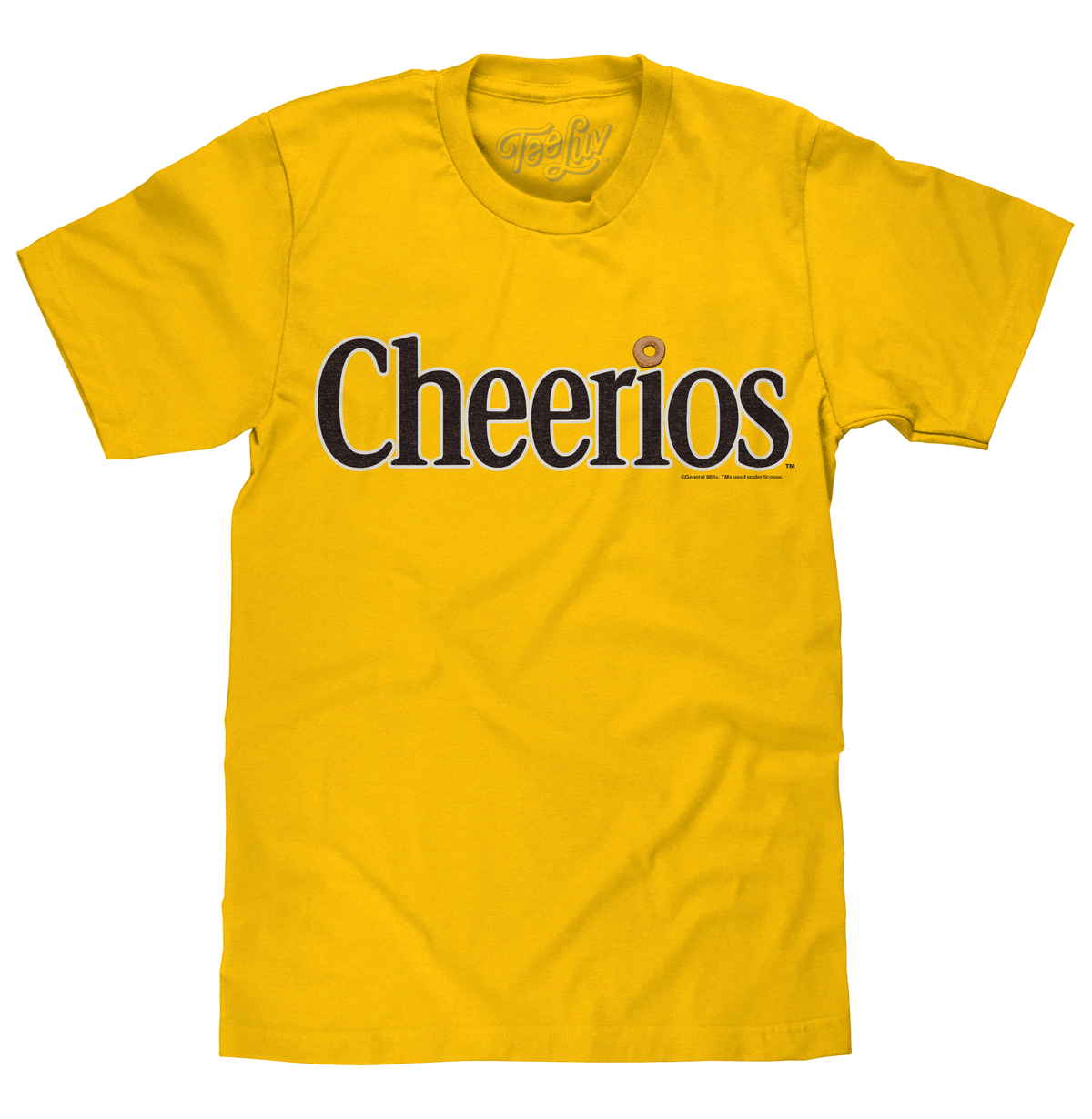 Cheerios Logo T-Shirt - Yellow