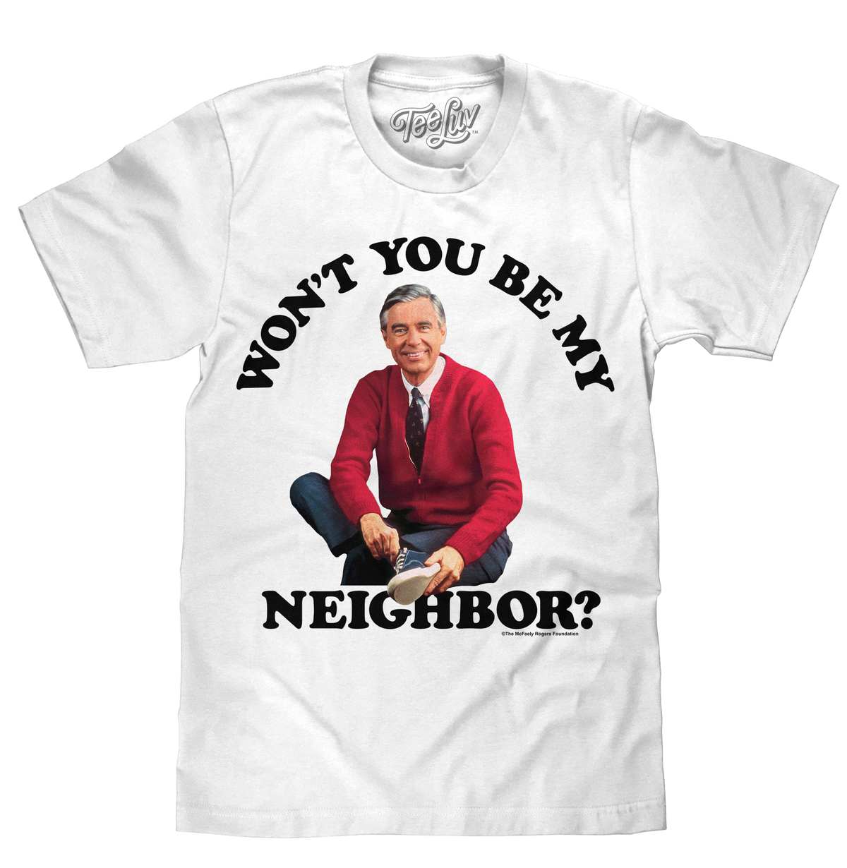 Mister Rogers Won't You Be My Neighbor T-Shirt - White