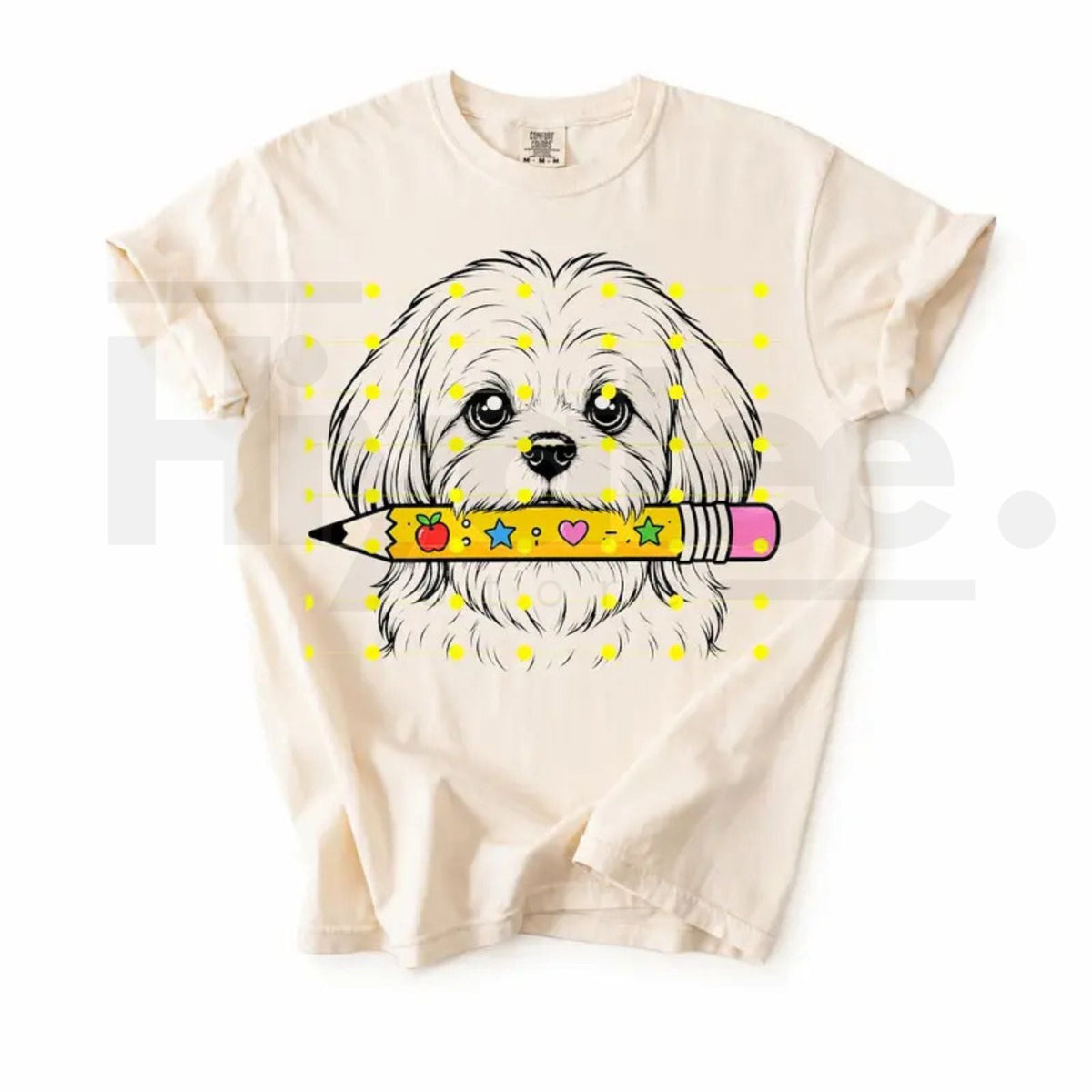 Comfort Colors 50+ Dog Breeds Back to School Teacher T-Shirt