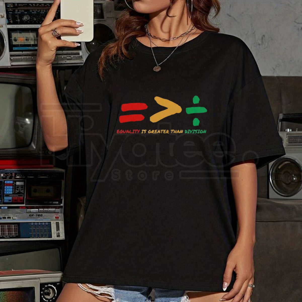 Stylish Black History Month Graphic Tee – Women’s Soft Essential Top