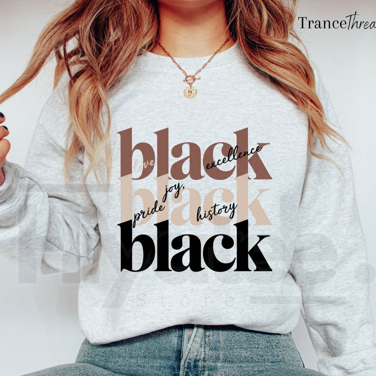 Black History Sweatshirt: Black History Month & Juneteenth Pride Crewneck
