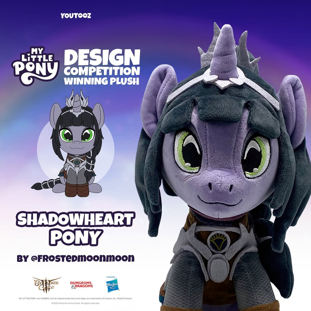 My Little Pony 9" Plush - Youtooz Design Competition Winners