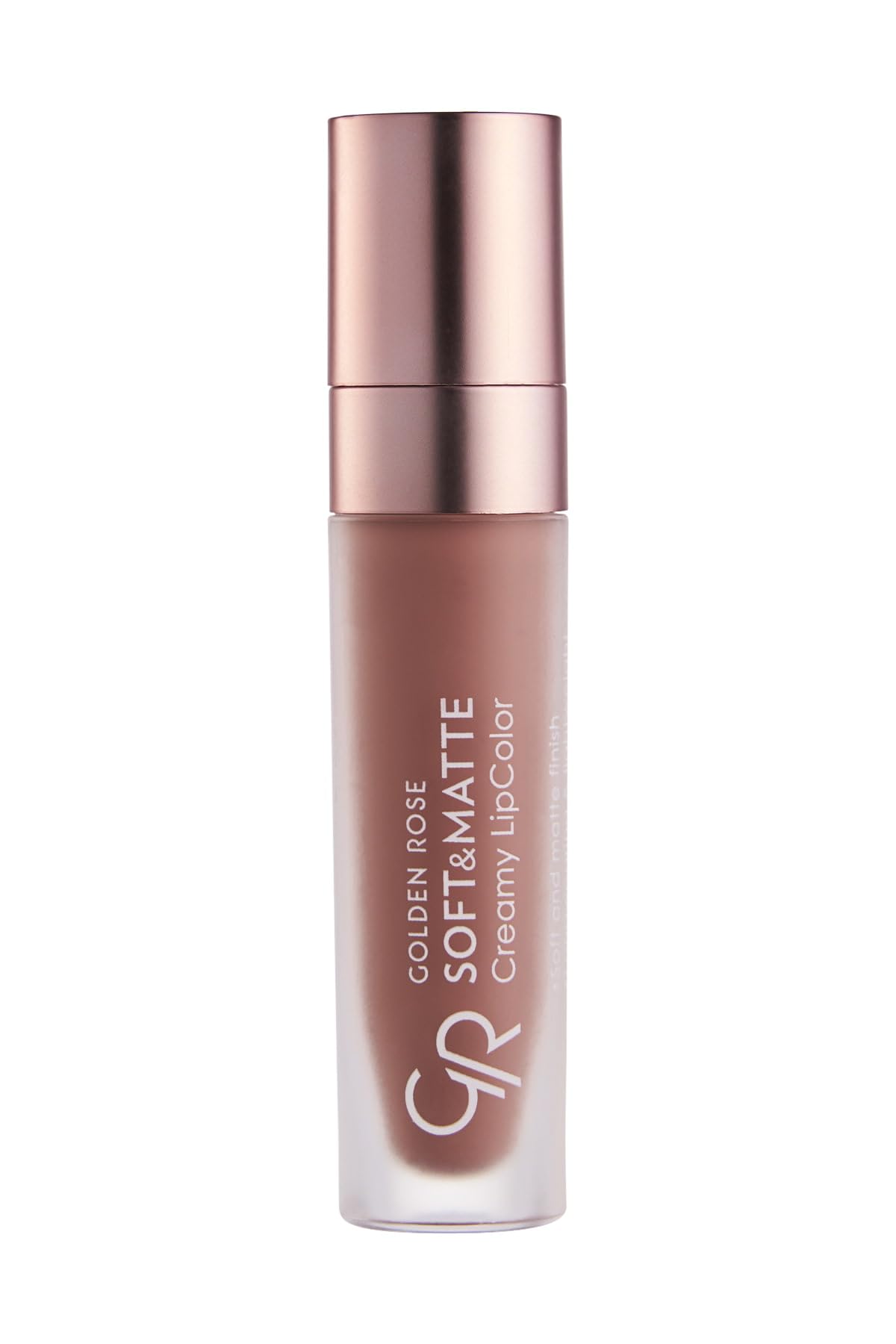 Golden Rose Creamy Lip Color — Mauve Brown | Soft Matte, Long-Lasting