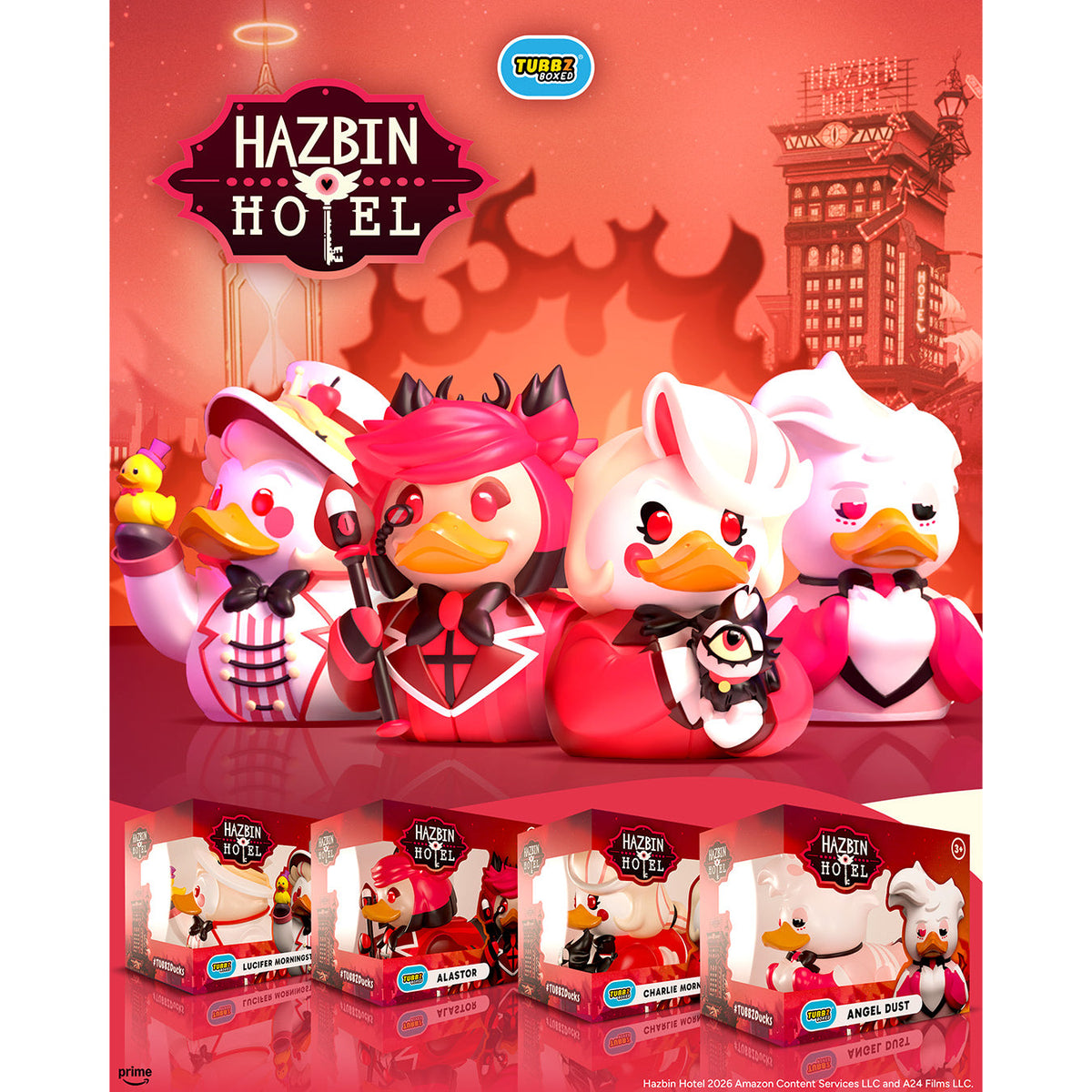 TUBBZ - Hazbin Hotel (Collector/Boxed/Mini)