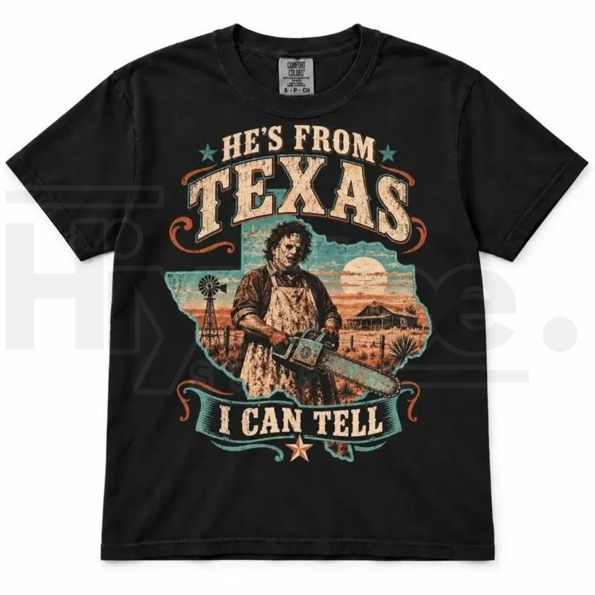 Texas Chainsaw Horror Vintage Graphic Tee