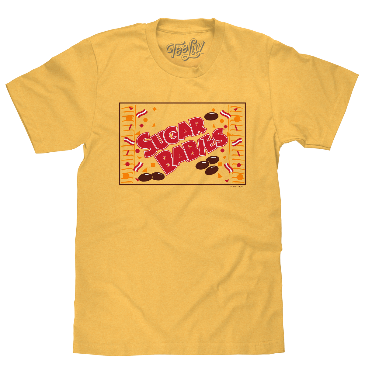 Sugar Babies Caramel Candy T-Shirt - Banana Yellow
