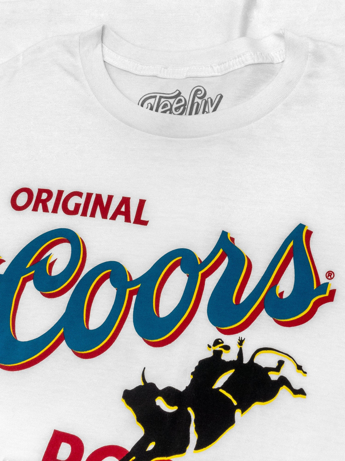 Coors Original Rodeo Beer T-Shirt - White