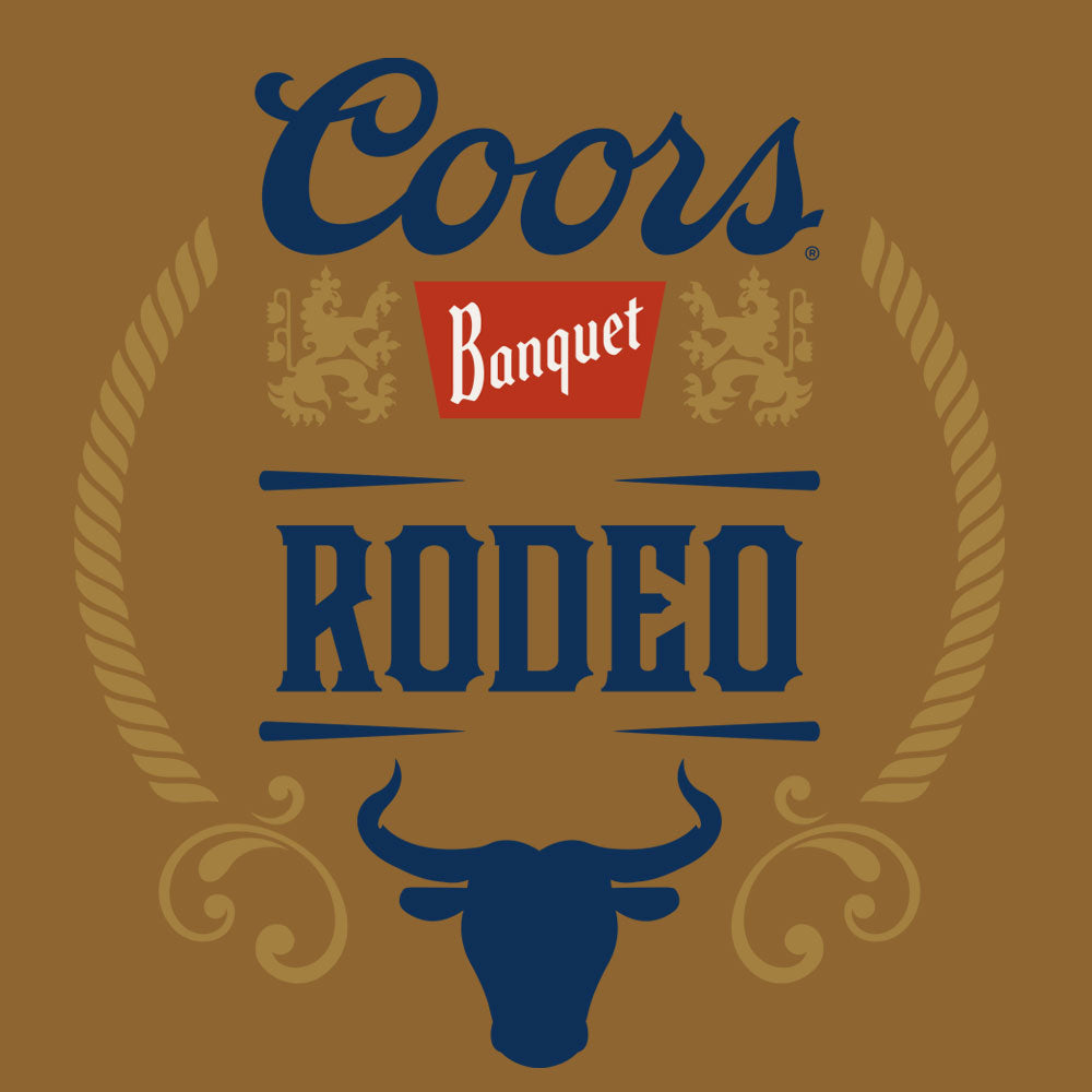 Coors Rodeo Hooded Sweatshirt - Brown