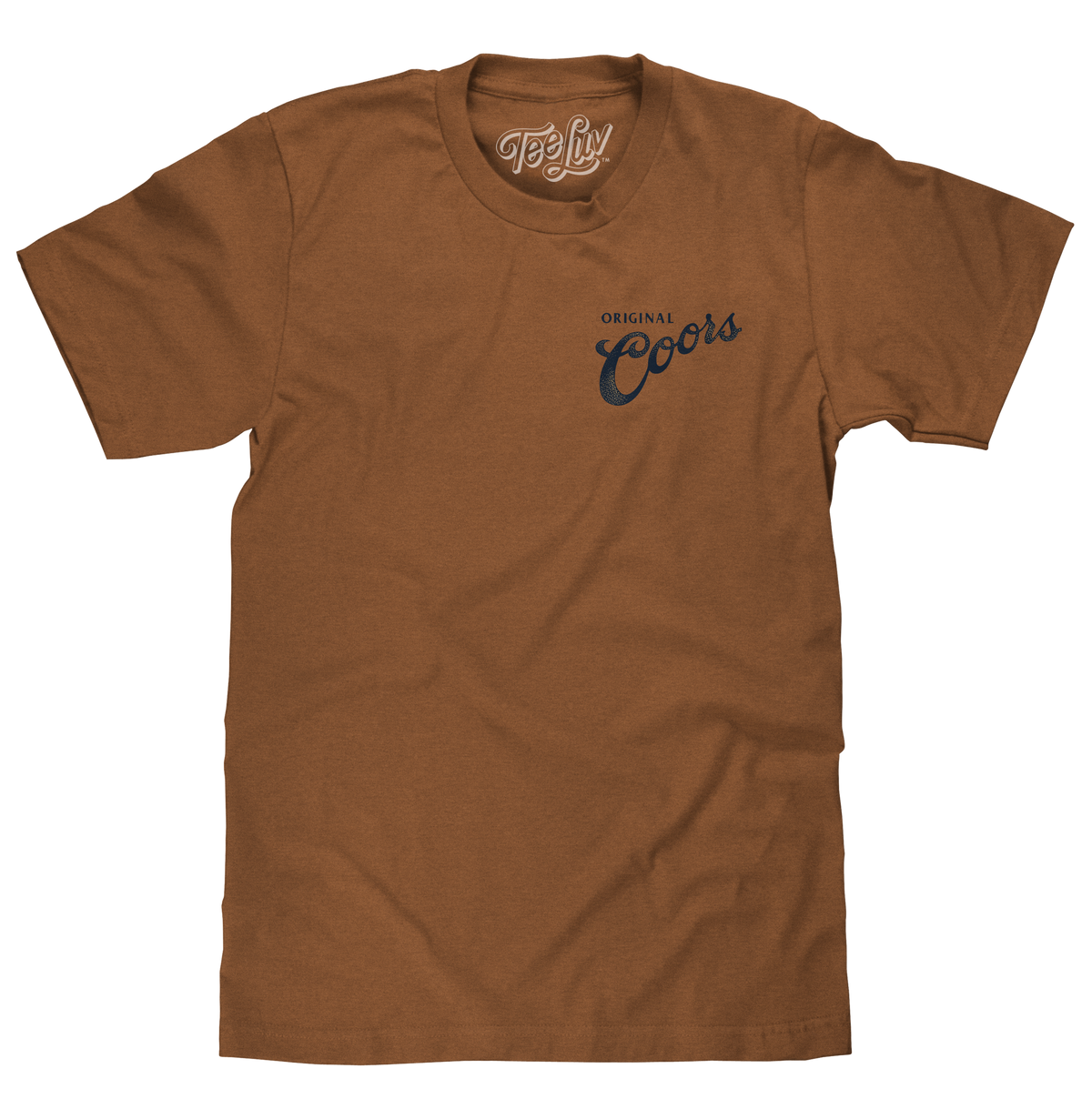Coors Original Rodeo Cowboy Front/Back T-Shirt - Brown Sugar