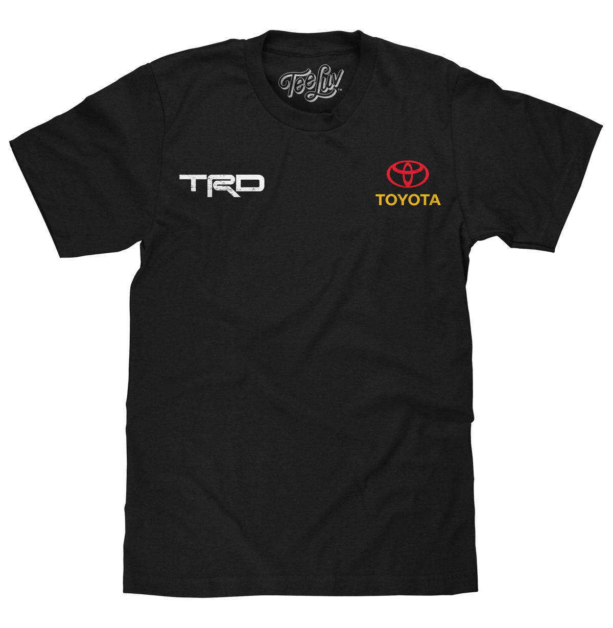 Toyota Racing Development TRD Front and Back Print T-Shirt - Black