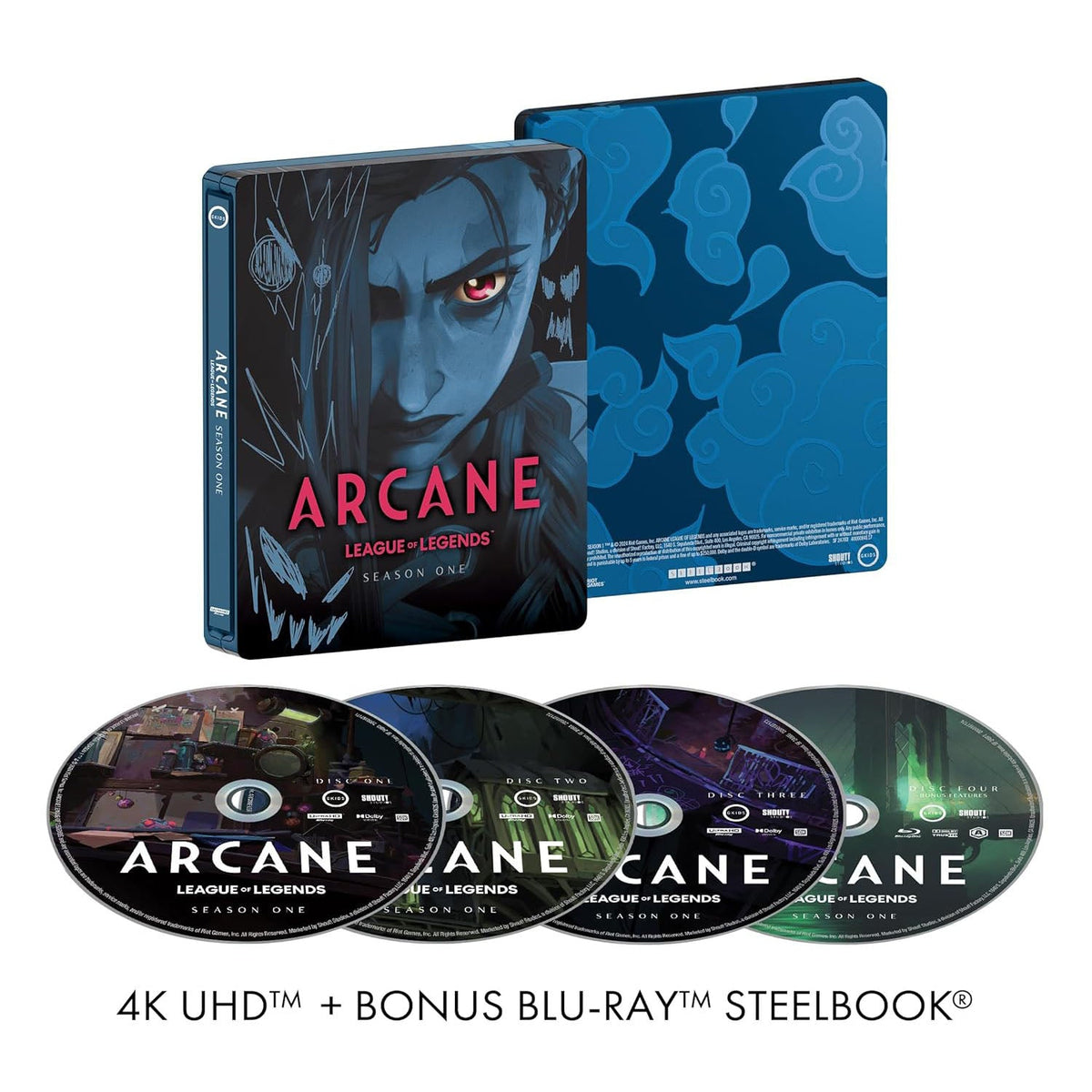 Arcane: League of Legends: Season One - SteelBook