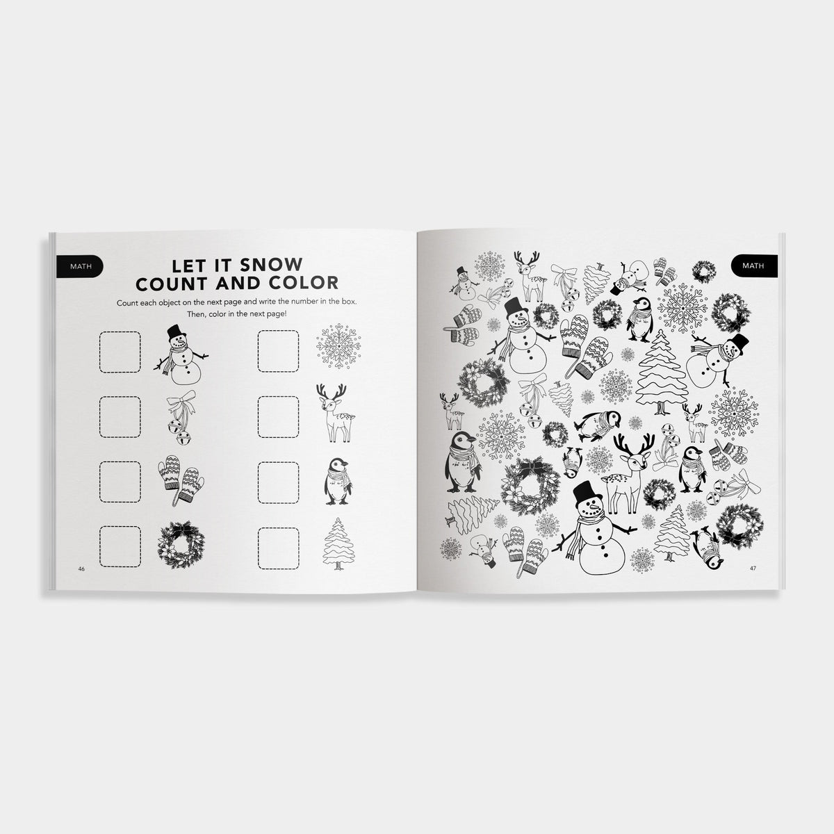 Christmas Activities: A Holiday Activity Book for Kids