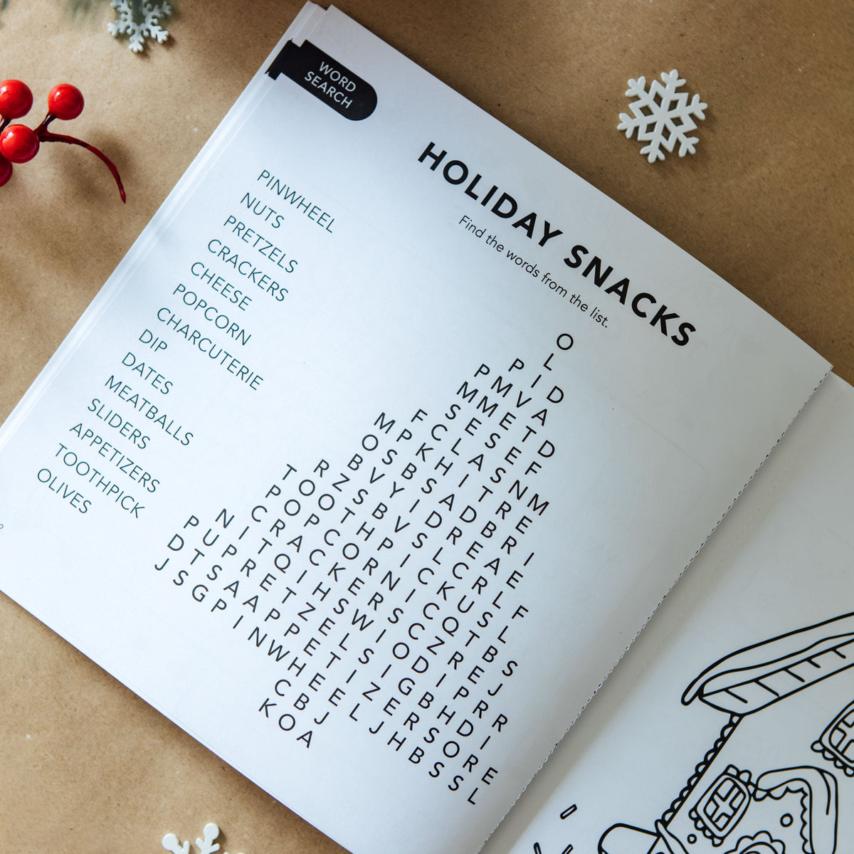 Christmas Activities: A Holiday Activity Book for Kids