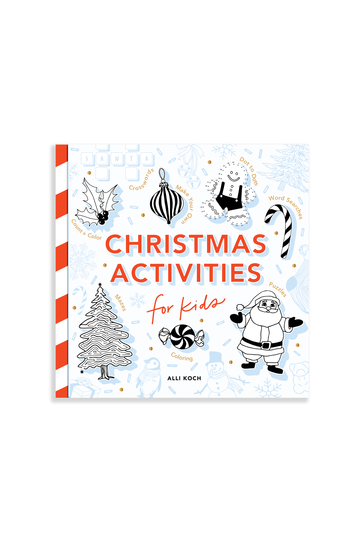 Christmas Activities: A Holiday Activity Book for Kids