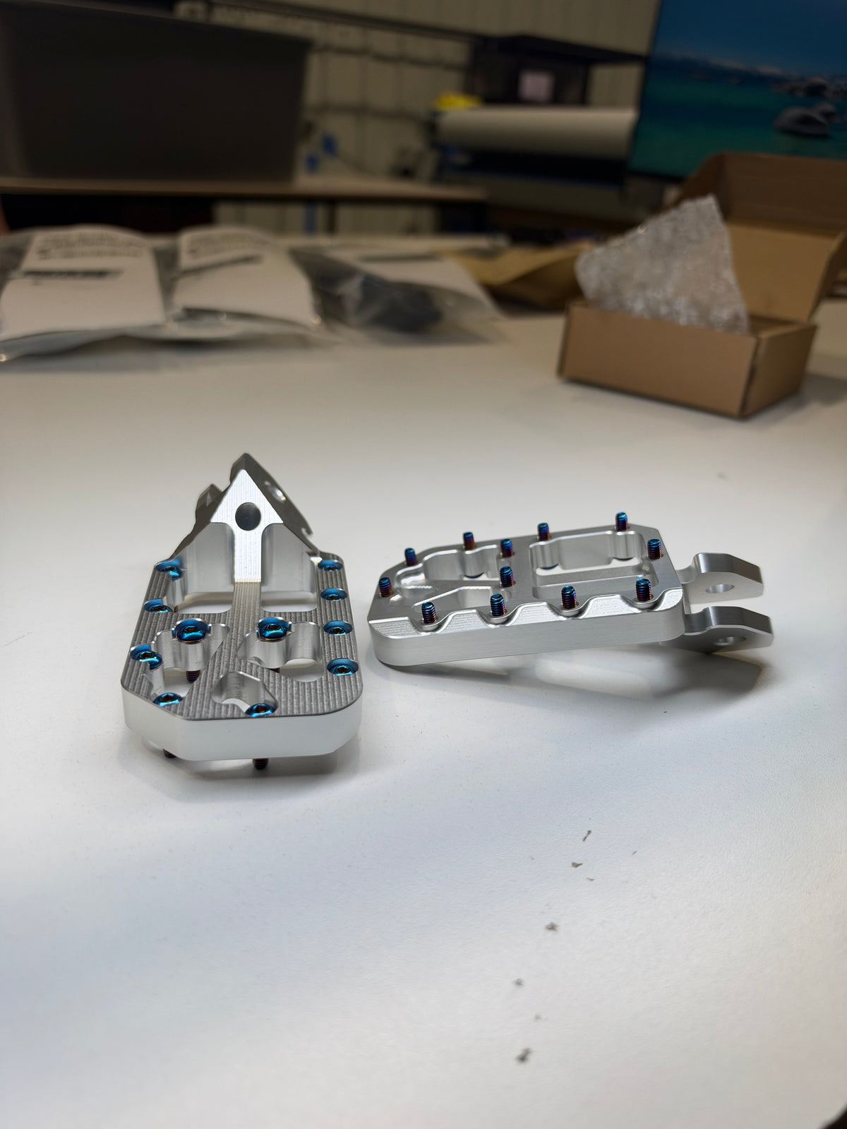 E Moto Footpegs