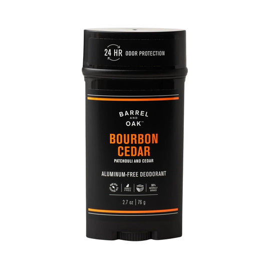 Barrel & Oak Aluminum-Free Deodorant Bourbon Cedar
