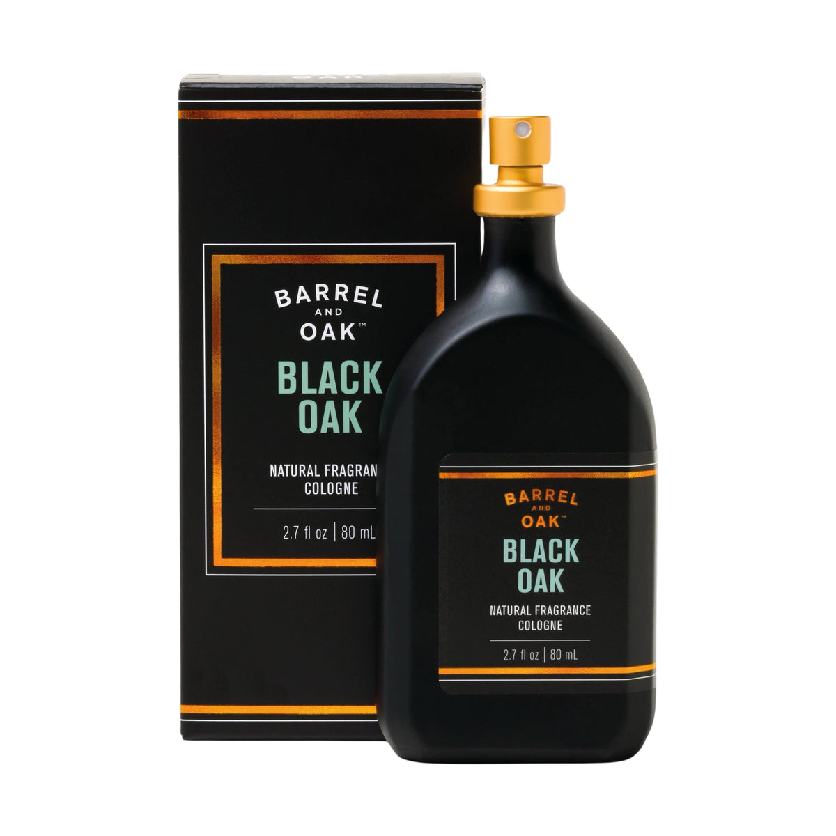Barrel & Oak Natural Fragrance Cologne Black Oak