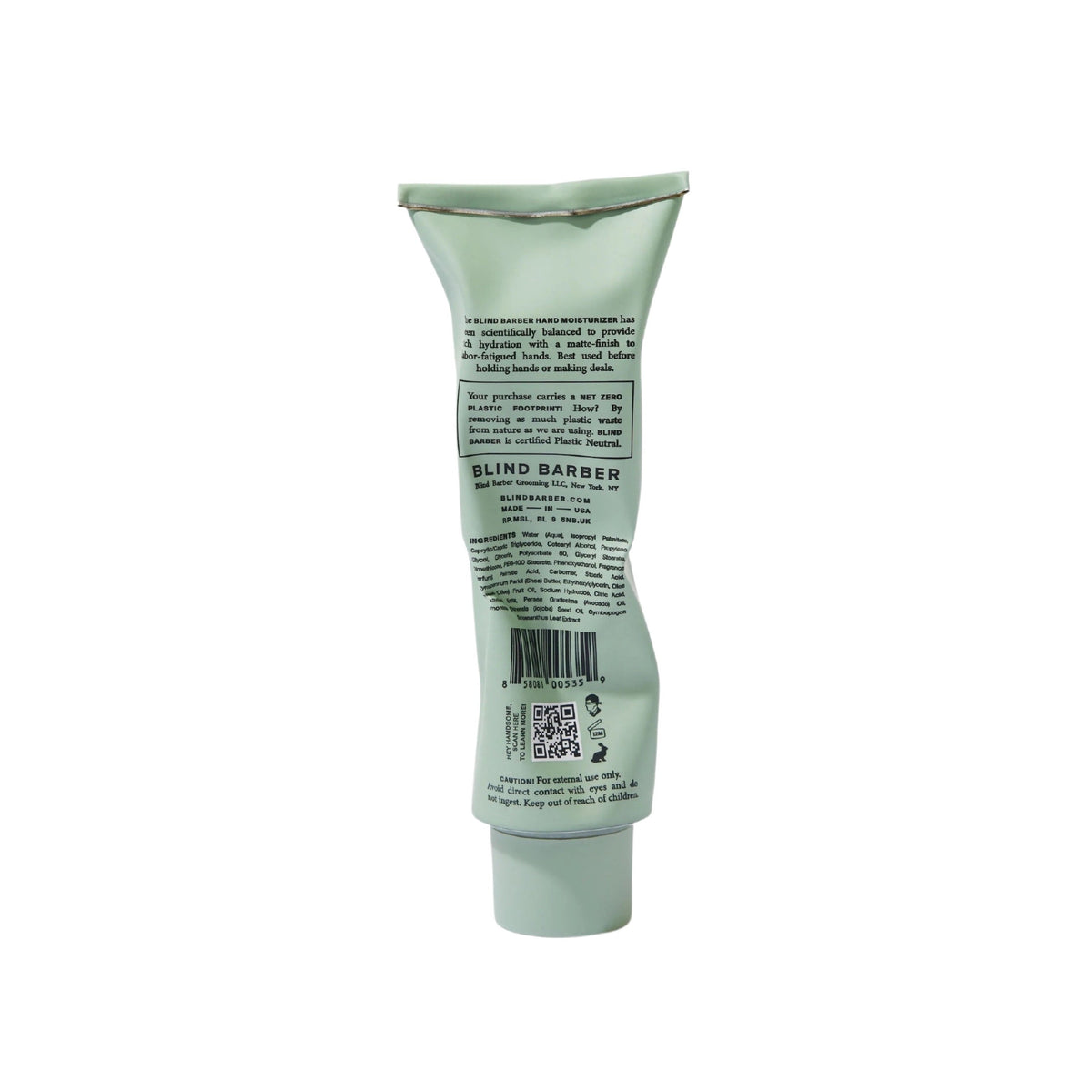 Blind Barber Lemongrass Tea Daily Hand Moisturizer