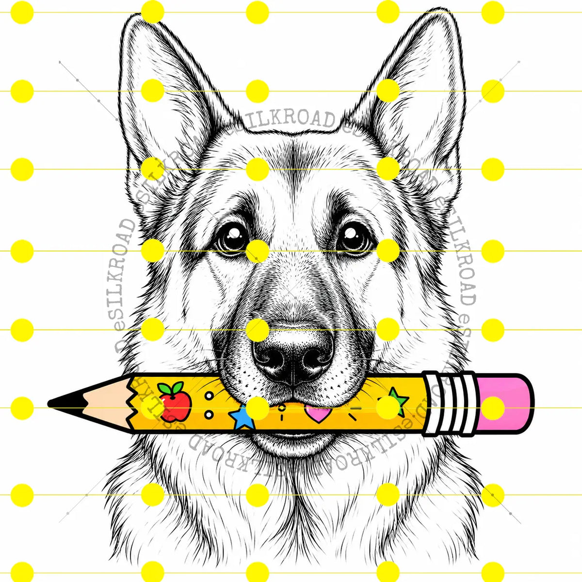 Comfort Colors 50+ Dog Breeds Back to School Teacher T-Shirt