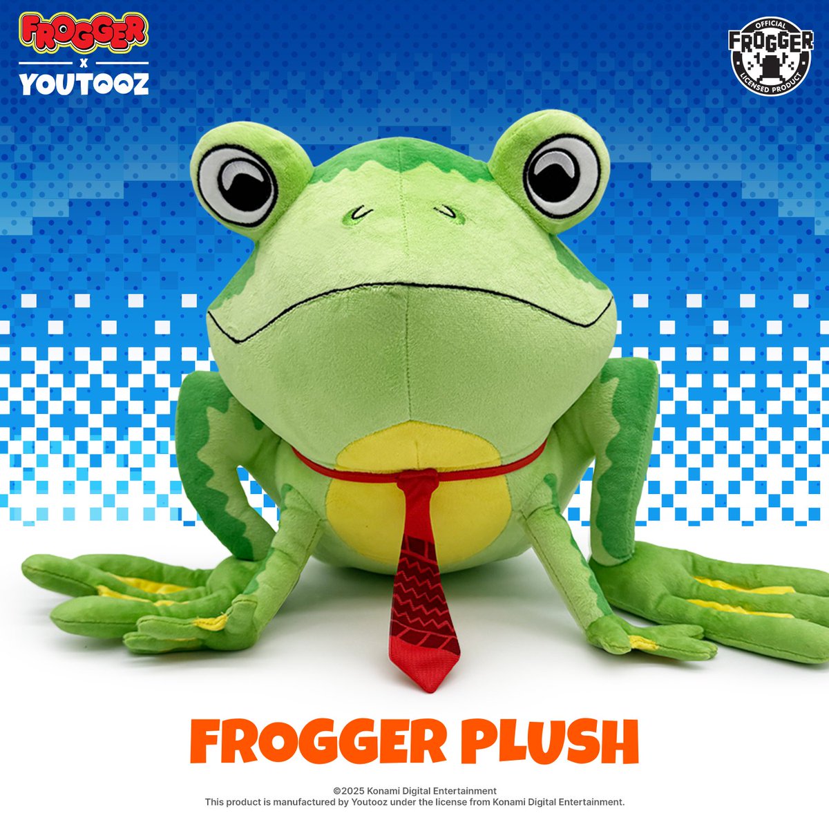 Frogger 9" Plush